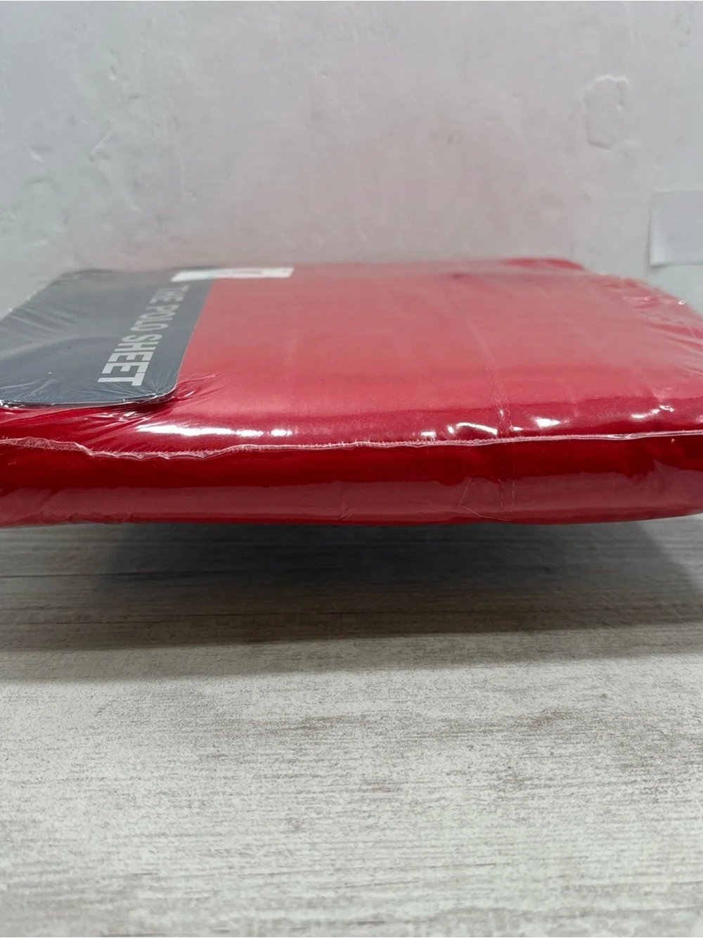 Vintage Ralph Lauren The Polo Sheet Regatta Red Supima Cotton King Flat Sheet